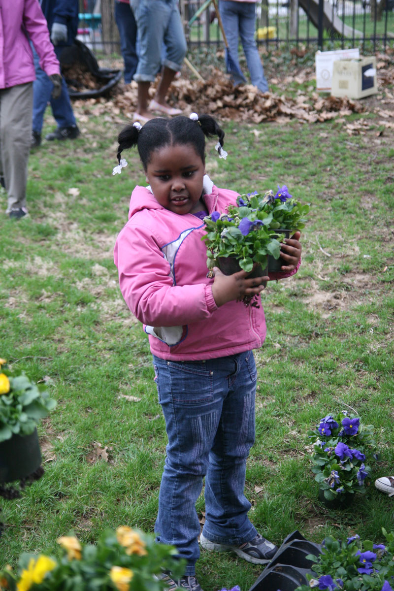 Random Rippling - School 84 garden day