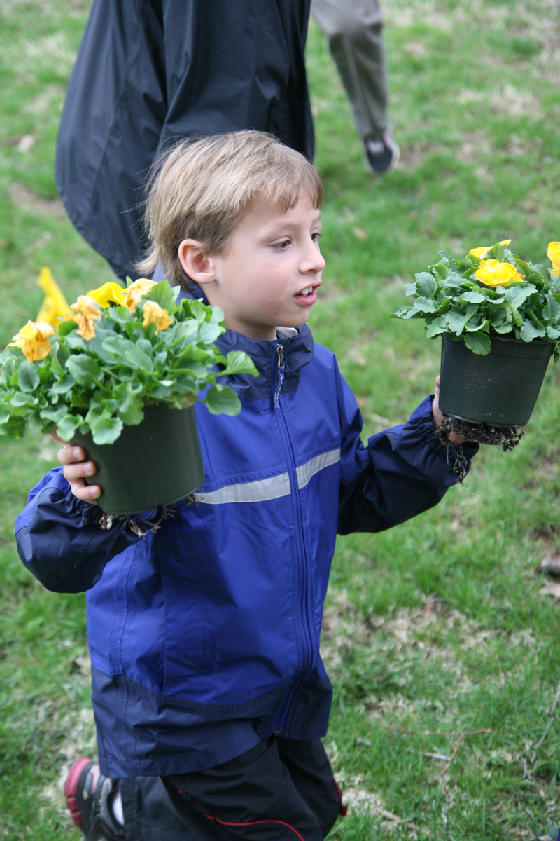 Random Rippling - School 84 garden day