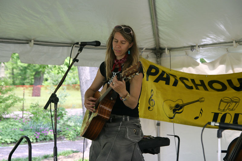 Patchouli performed in the B105.7 Great Lawn Stage.