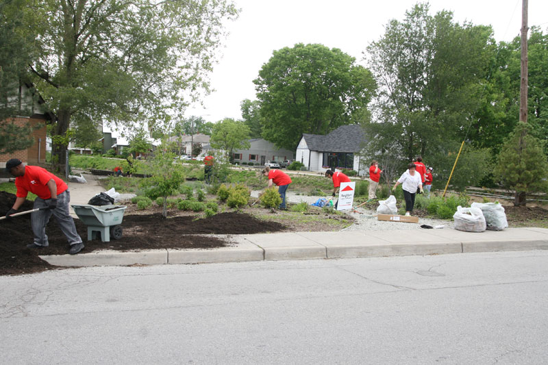 Random Rippling - KeyBank community service