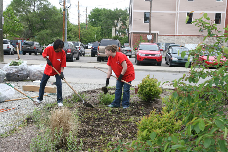 Random Rippling - KeyBank community service