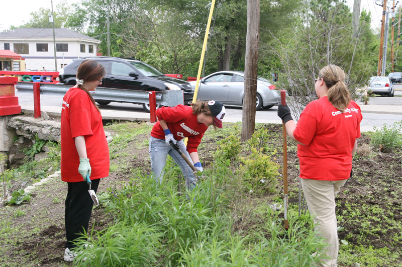 Random Rippling - KeyBank community service