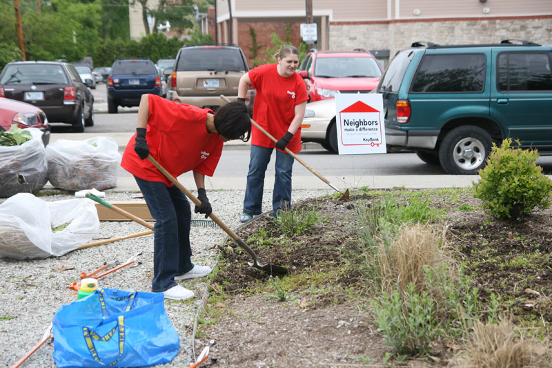 Random Rippling - KeyBank community service