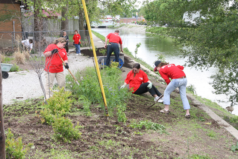 Random Rippling - KeyBank community service