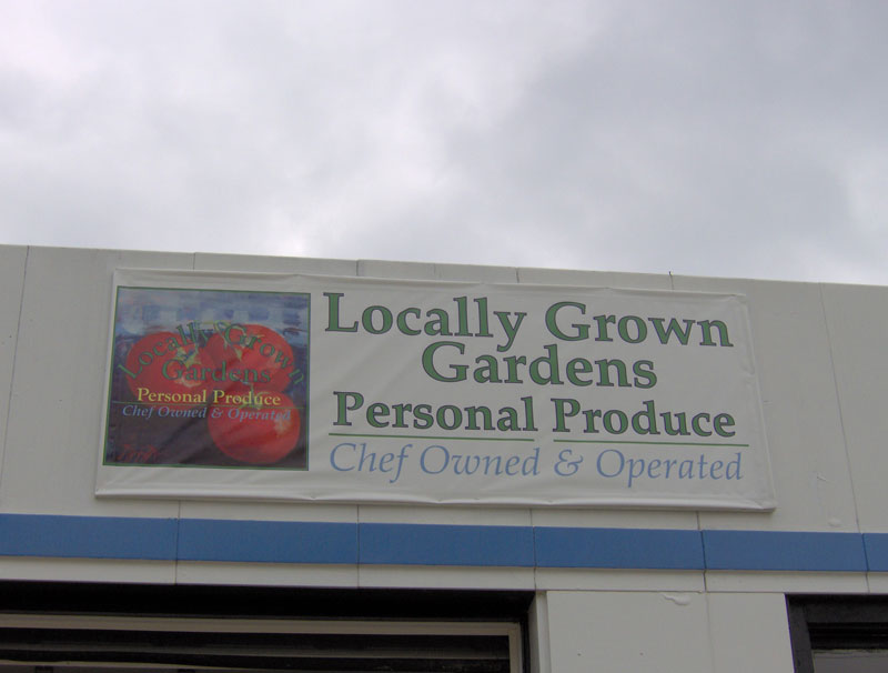 Locally Grown Gardens Personal Produce - By Mario Morone