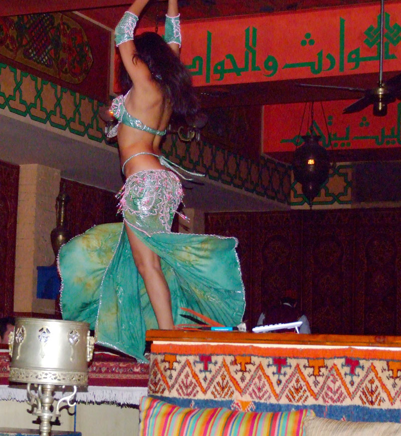 Belly dancing at Marrakesh in D.C.