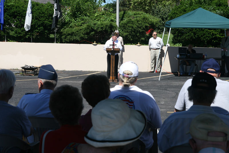 Random Rippling - Flag Day ceremony at Kennington Post