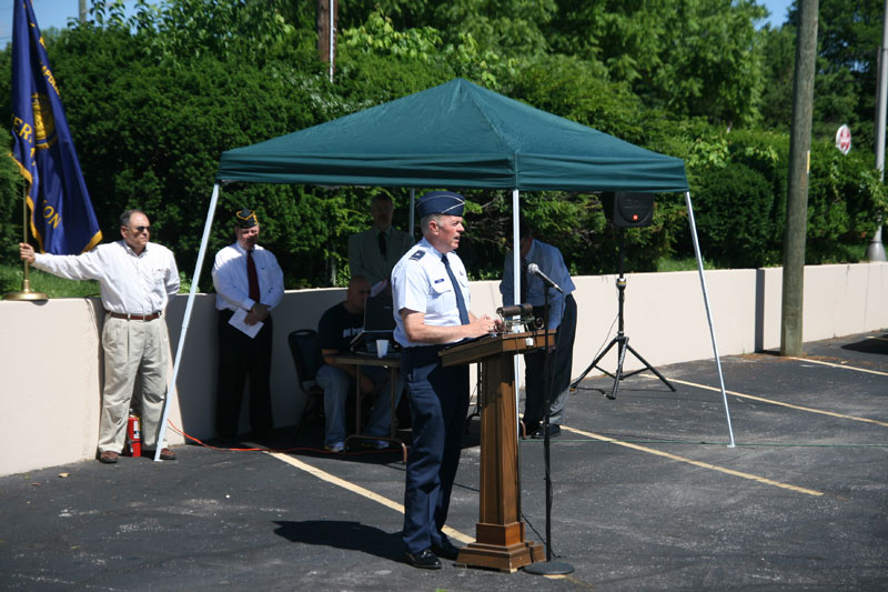 Random Rippling - Flag Day ceremony at Kennington Post