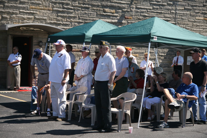 Random Rippling - Flag Day ceremony at Kennington Post