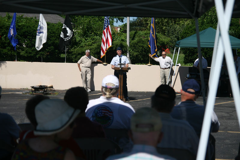 Random Rippling - Flag Day ceremony at Kennington Post