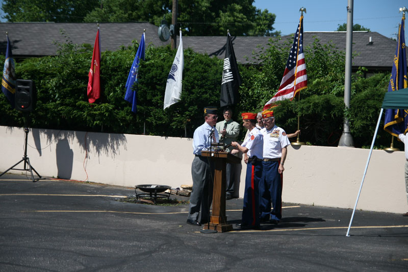 Random Rippling - Flag Day ceremony at Kennington Post