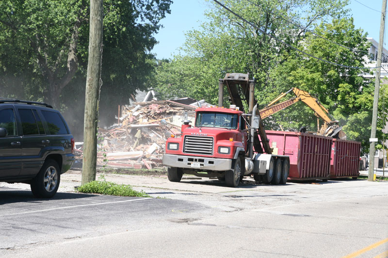 Random Rippling - House razed