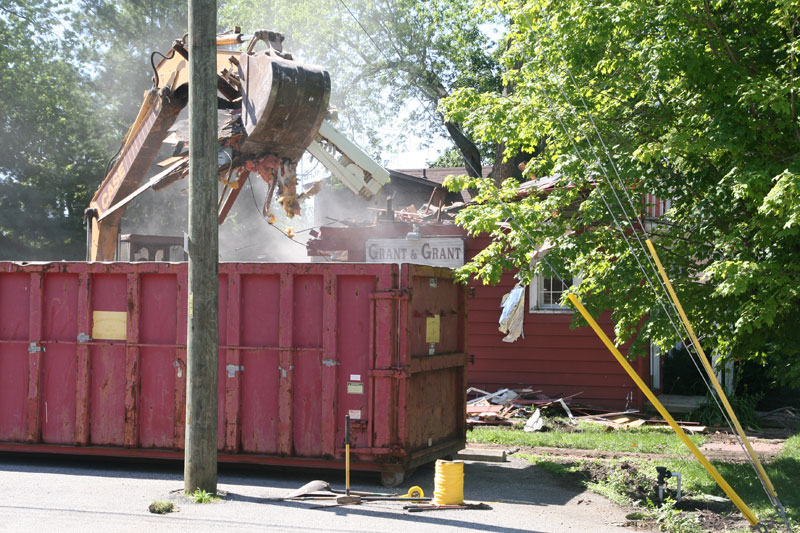 Random Rippling - House razed