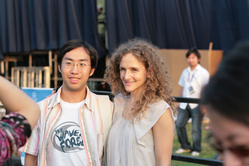 Random Rippling - Abigail Washburn concert in Beijing - by Bob Schmidt