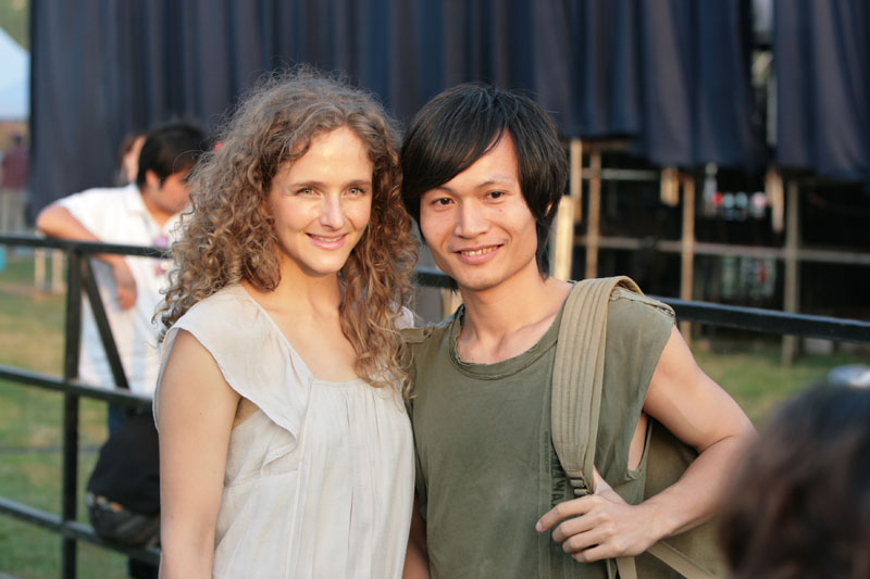 Random Rippling - Abigail Washburn concert in Beijing - by Bob Schmidt