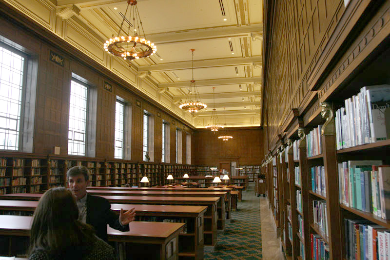 Remodeled Central Library - by Heidi Huff 