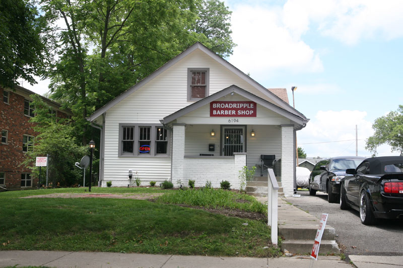 Random Rippling - Broad Ripple Barber Shop opens