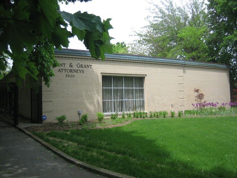 The relocated Grant & Grant offices at 3520 N. Washington Blvd.