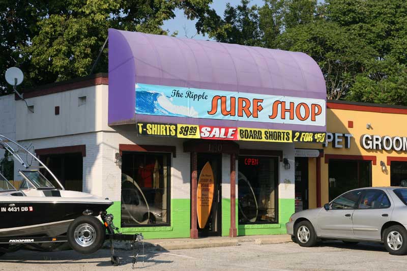 Random Rippling - Ripple Surf Shop opens