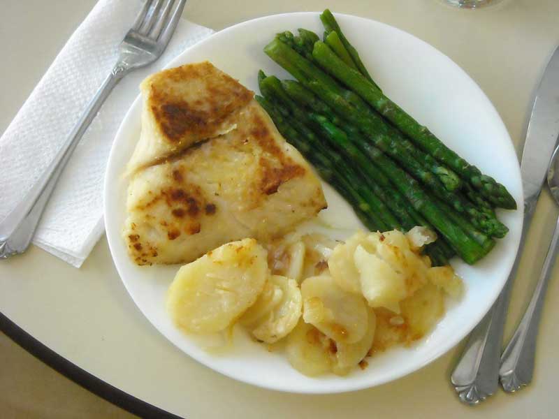Recipes: Then & Now - Pan Fried Halibut - by Douglas Carpenter 