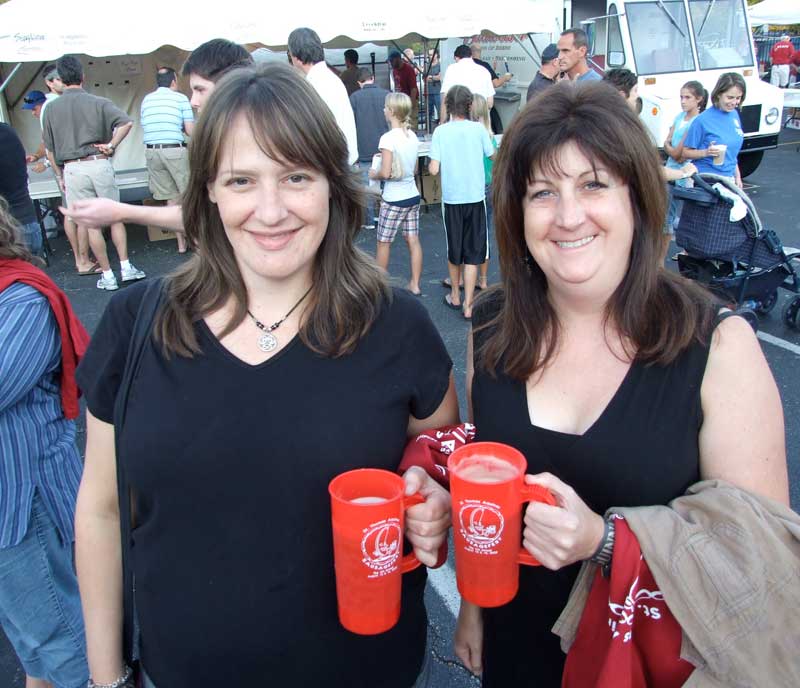 Tammy and Nora at Sausagefest