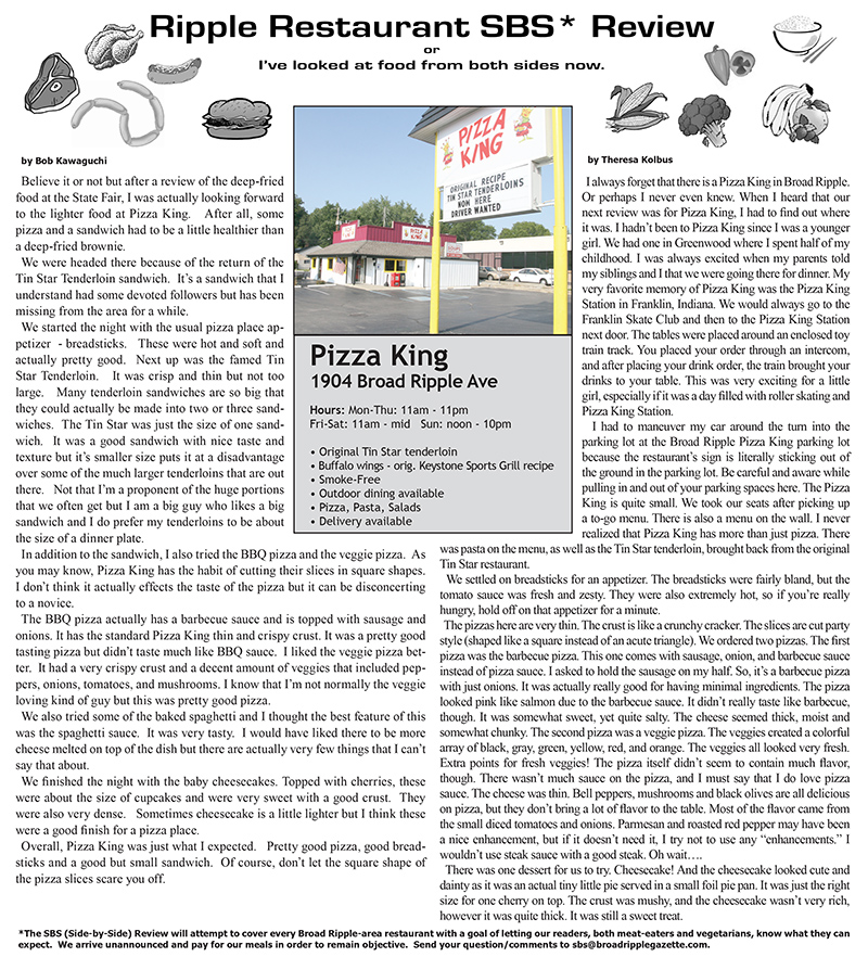 Ripple Restaurant SBS* Review - Pizza King