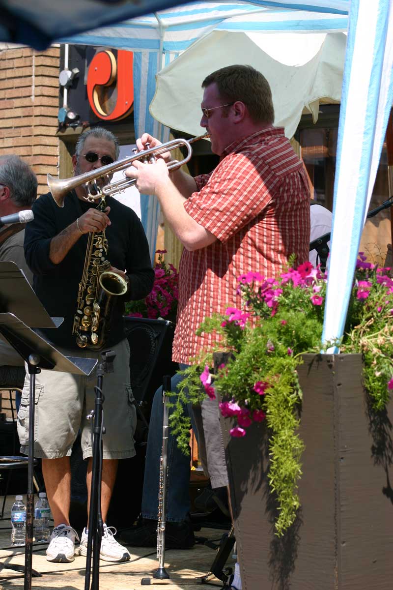 Dave Allee at the 54th Street Fair.