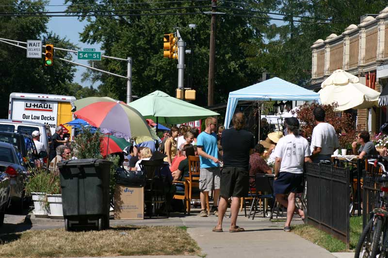 Labor Day Fair Heats up 54th and College - by Candance Lasco 