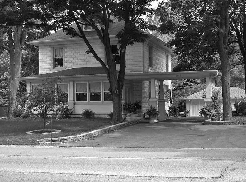The house at 1216 Kessler Boulevard will be on the 2008 Home Tour