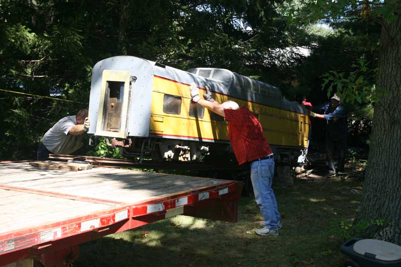 Random Rippling - American Farm Heritage Museum buys local train