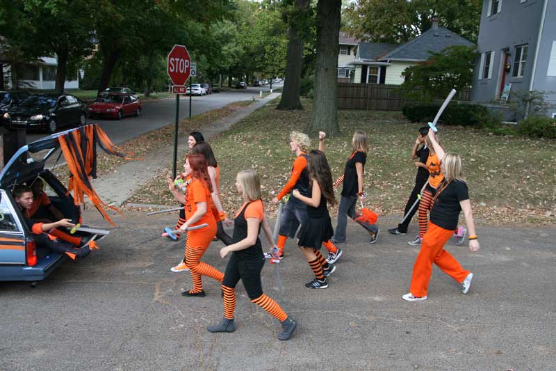 BRHS Homecoming parade 2008