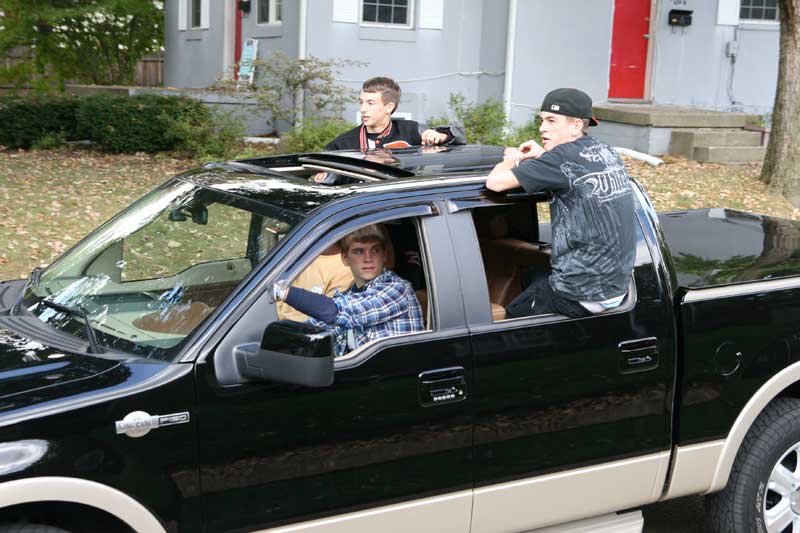 BRHS Homecoming parade 2008