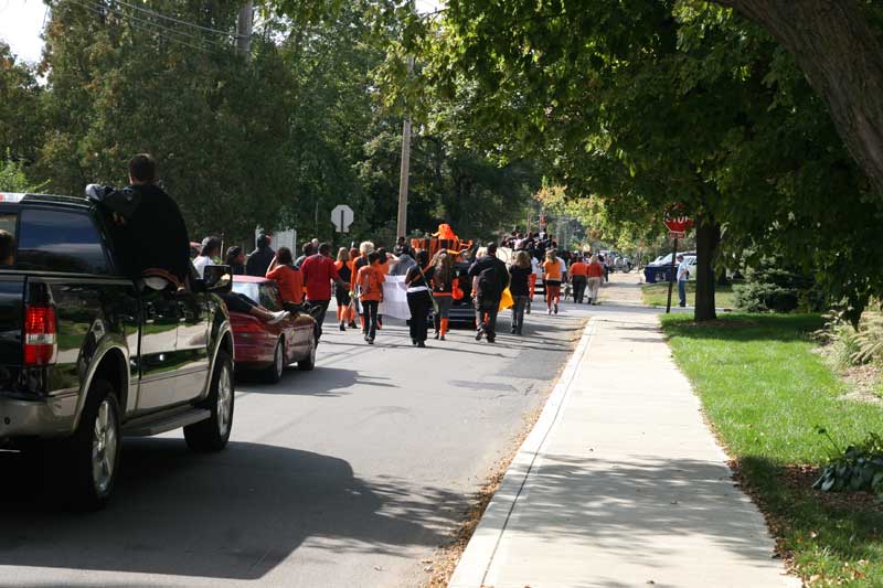 BRHS Homecoming parade 2008