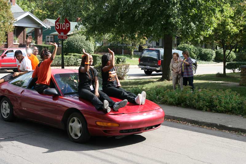 BRHS Homecoming parade 2008