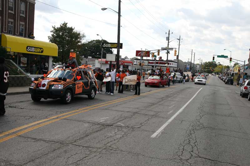 BRHS Homecoming parade 2008