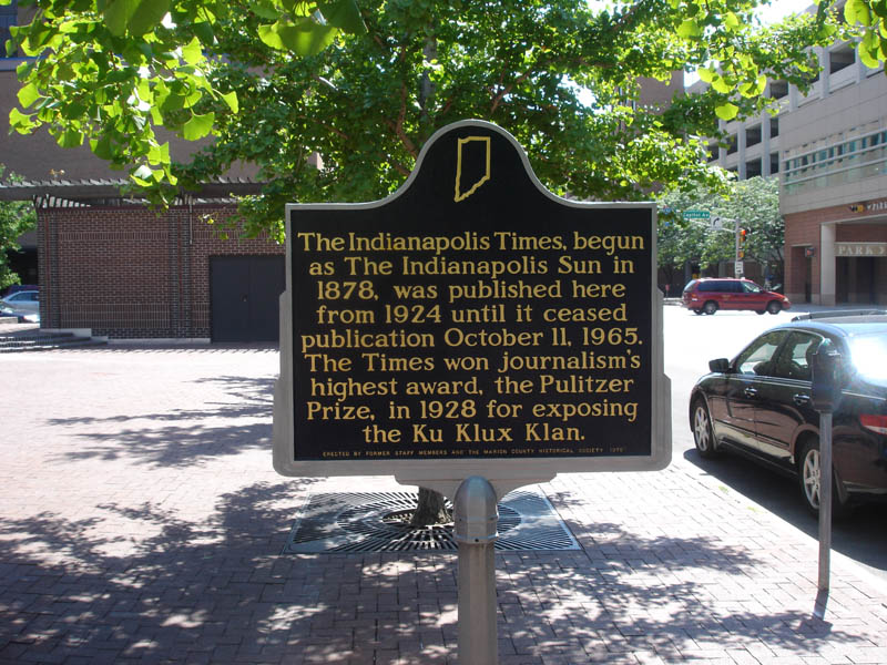 The Indianapolis Times - supplying news to Indy from 1888 to 1965 - By Larry Warner