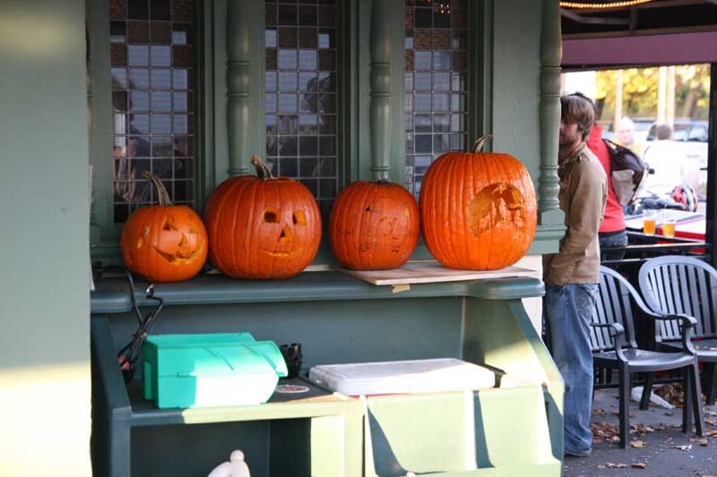 Random Rippling - Broad Ripple Brewpub pumpkin carving contest