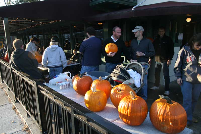 Random Rippling - Broad Ripple Brewpub pumpkin carving contest