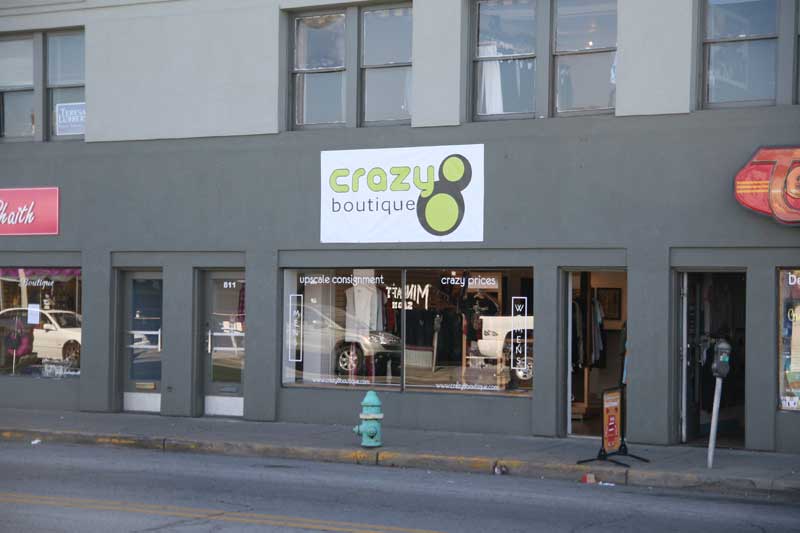 Random Rippling - Crazy8 Boutique opens