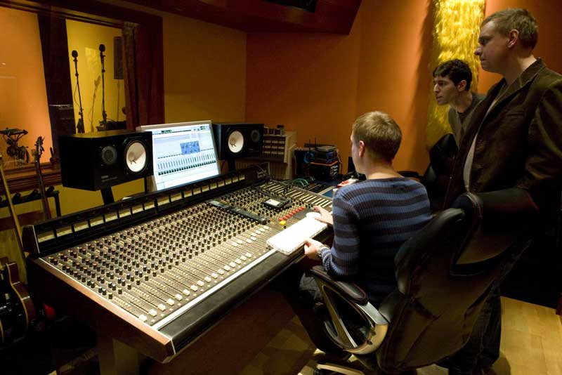 Pop Machine recording studio - By Mario Morone