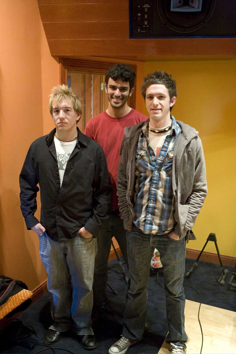 Post Script Band Members Blain Crawford, Abe Shanehsaz & Matt Corken