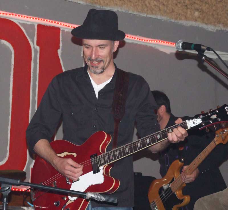 Tad Armstrong at Sam's Saloon.