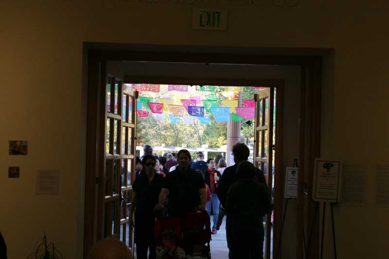 Random Rippling - Day of the Dead at Indianapolis Art Center