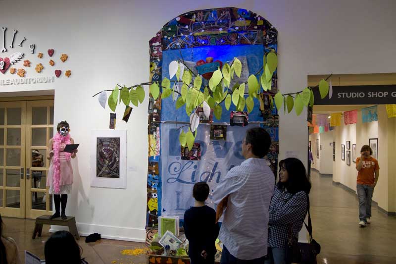 Random Rippling - Day of the Dead at Indianapolis Art Center