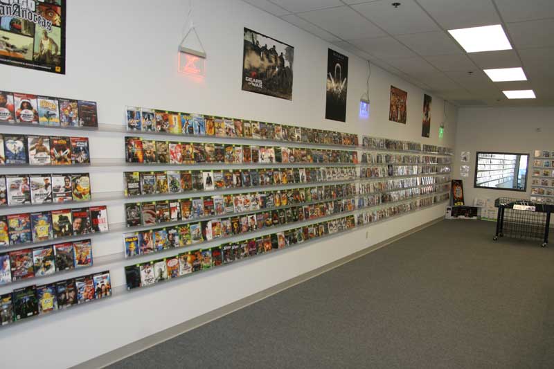 Inside the new Game Station store in Broad Ripple.