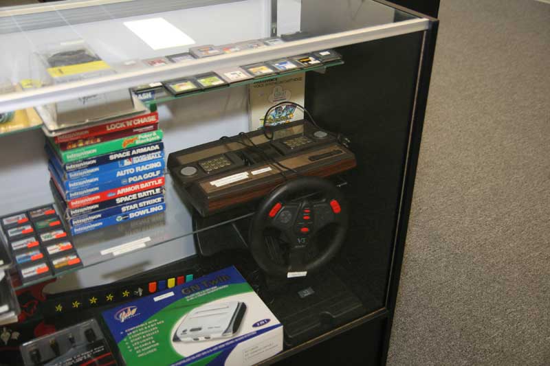 An original IntelliVision console at game Station.