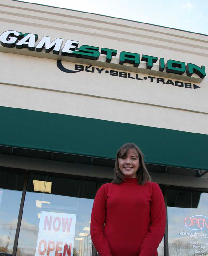 Game Station owner Bethany Hughes.