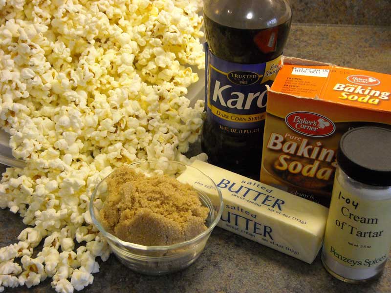 Recipes: Then & Now - Gramma Reuschles' Popcorn Balls - by Douglas Carpenter 