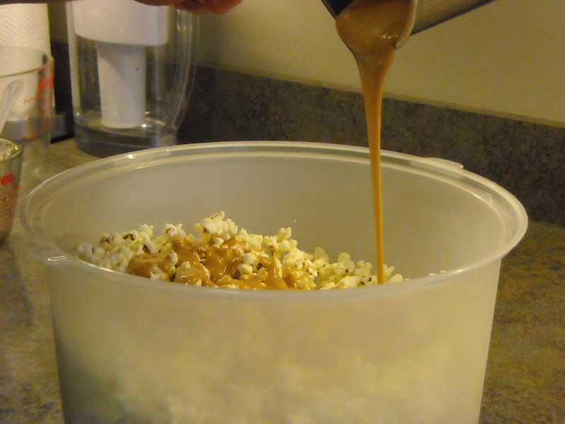 Recipes: Then & Now - Gramma Reuschles' Popcorn Balls - by Douglas Carpenter 