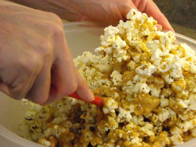 Recipes: Then & Now - Gramma Reuschles' Popcorn Balls - by Douglas Carpenter 